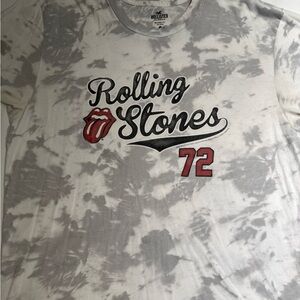 Hollister Tie-Dye Rolling Stones Tee